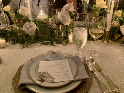 Place setting...